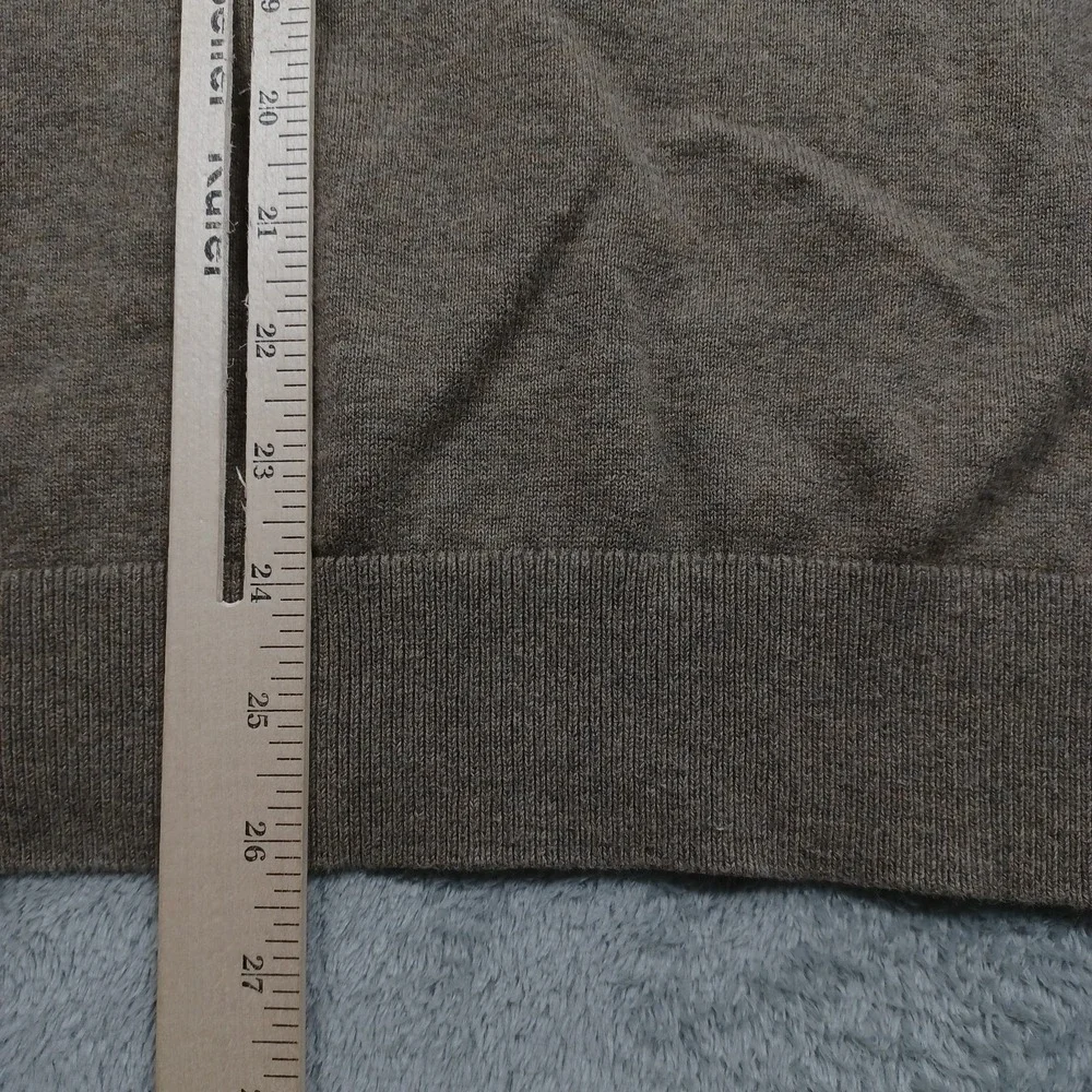 Banana Republic Sweater Mens XL Brown Cowl Neck‎ Preppy Pullover Knit